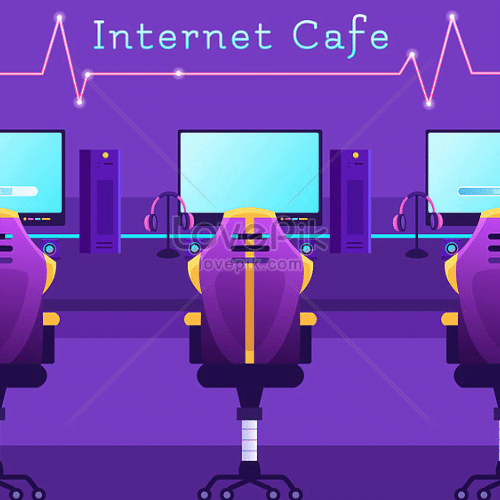 Service cyber café